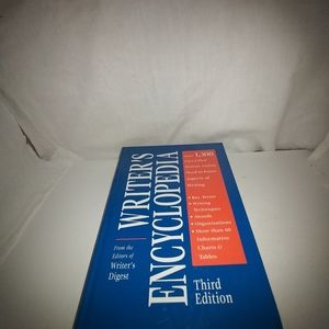 Writer's Encyclopedia Third Edition VG